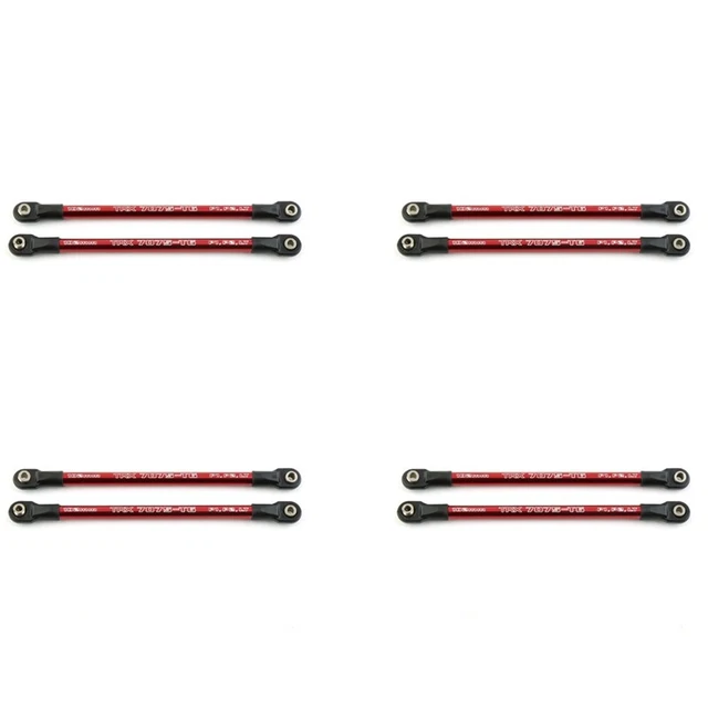 8 unidades barra de conexión de aluminio 5318X 5318 rojo anodizado para S7V8