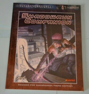 SHADOWRUN COMPANION 3rd ed Fan Pro softcover Sourcebook RPG