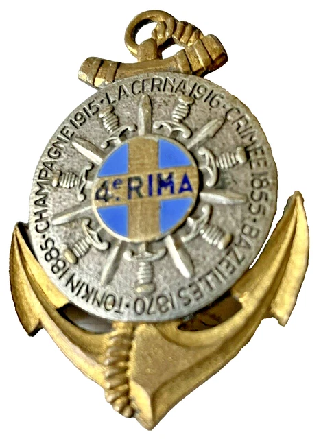 INSIGNE MILITAIRE FIER et fort (108-35/P6/A2-55) EUR 14,90 - FR