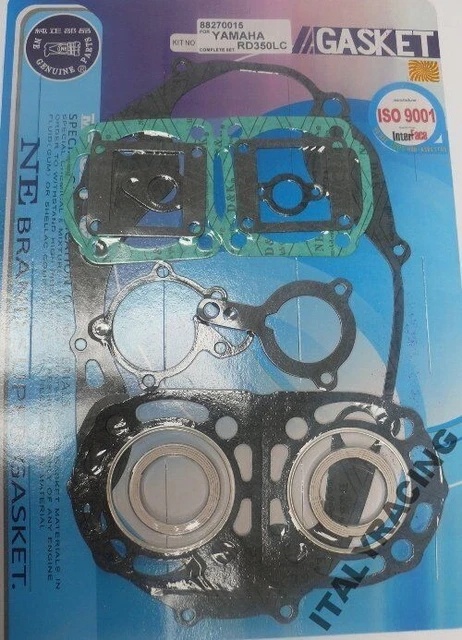 Engine gasket set complete Gasket set for YAMAHA RD 350 LC 80-83 Engine gasket set complete Gasket set for YAMAHA RD 350 LC 80-83