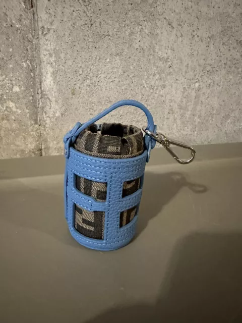 RARE Fendi Bucket Bag Charm Keychain