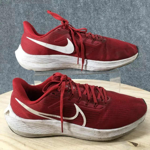 Nike Shoes Mens 12 Air Zoom Pegasus 39 Running Sneakers DM0164-600 Red Fabric