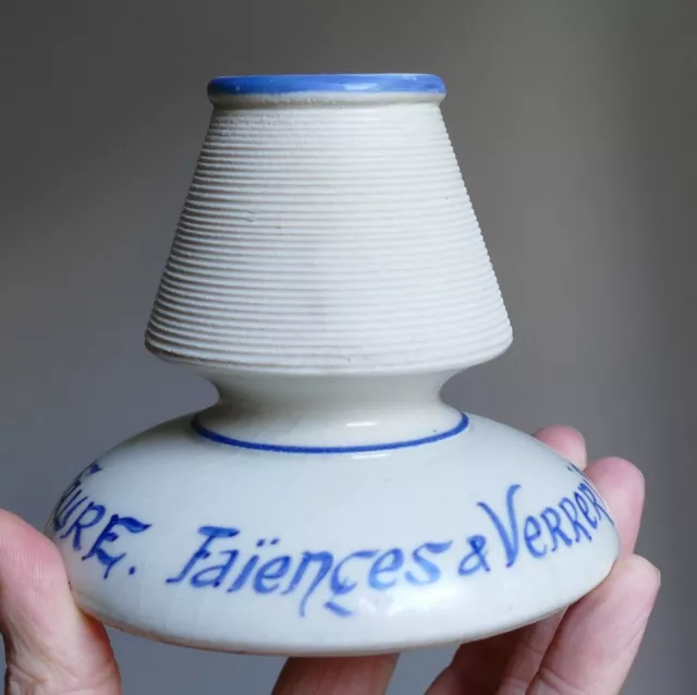 RARE ANCIEN MAGNIFIQUE pyrogène en porcelaine n°1 EUR 24,99 - FR