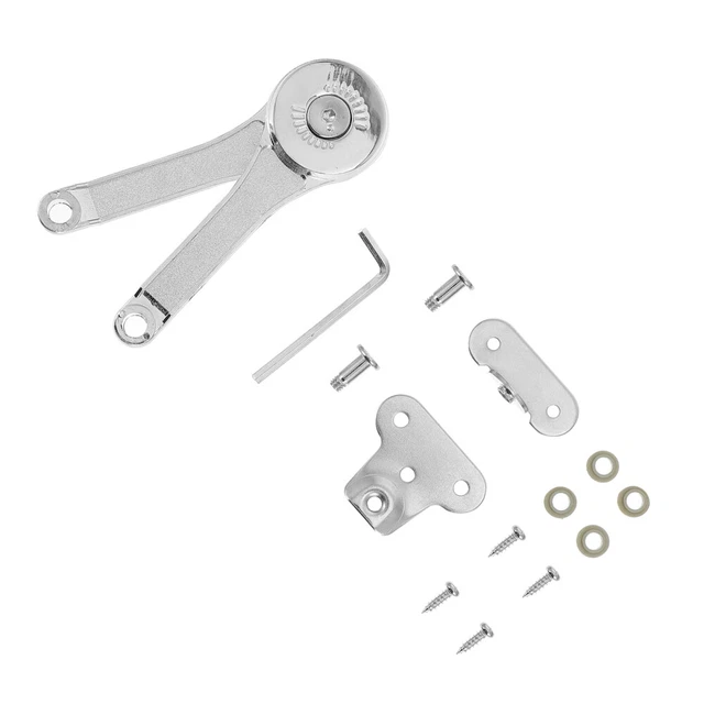 Cualquier barra de sujeción banco de aleación de zinc delante de la puerta amortiguador de soporte de tapa Silver
