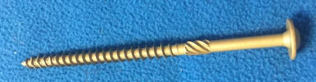 Lot of (25) New Fastenal 5/16" - 5" Bronze Star T-30 Drive Size Lag Screws