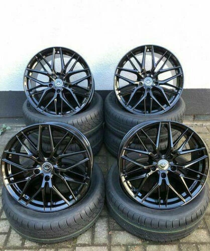 Felgenrandaufkleber GP-Design – Für 18 Zoll Felgen, Dunkelgrau Matt, Wasser- & UV-beständig – Made In Germany