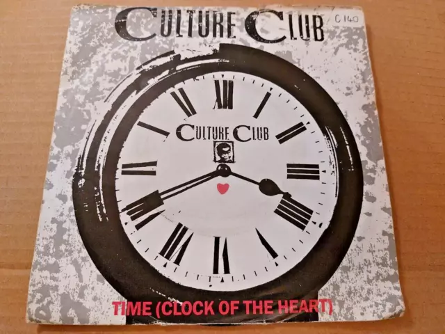 CULTURE CLUB - Time Clock Of The Heart - Used Vinyl Record 7 - X11757A EUR  7,35 - PicClick IT