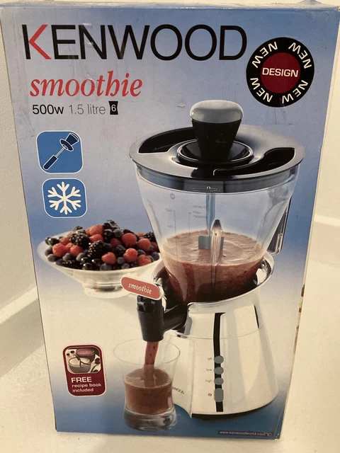 KENWOOD SMOOTHIE MAKER SB266 Family Size Ice Crushing Generous 1.5