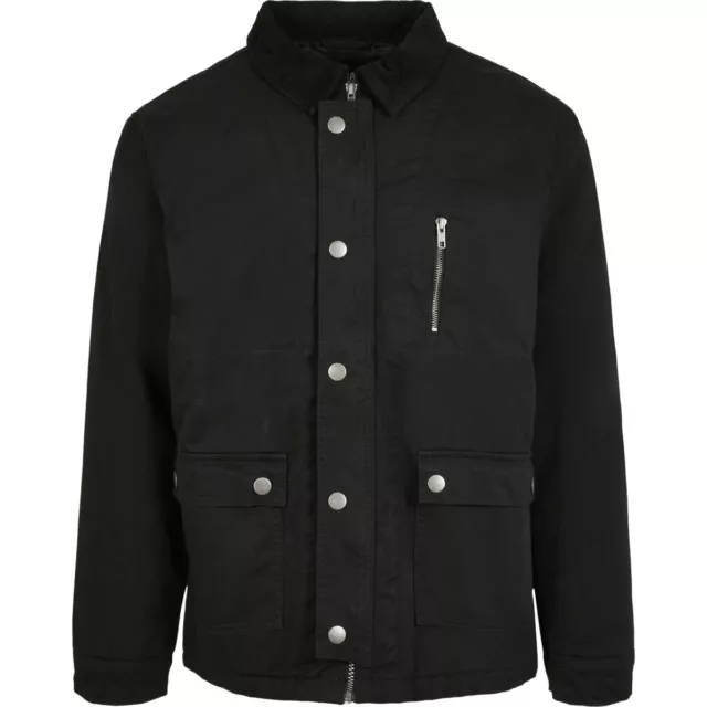 Urban Classics Hunter Jacket Jacke Anorak Winterjacke Baumwoll-Twill Metall-Zipp