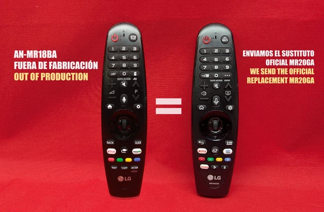 TÉLÉCOMMANDE ORIGINALE MAGIC Control Smart TV LG TV Modèle TÉLÉCOMMANDE ORIGINALE MAGIC Control Smart TV LG TV Modèle