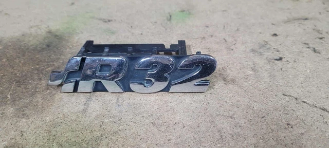 VW GOLF MK4 R32 front grille badge emblem - genuine £31.90 - PicClick UK