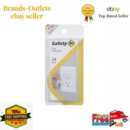 24 PCS Safety Outlet Plug Protector Covers Child Baby Proof Electric Shock Guard