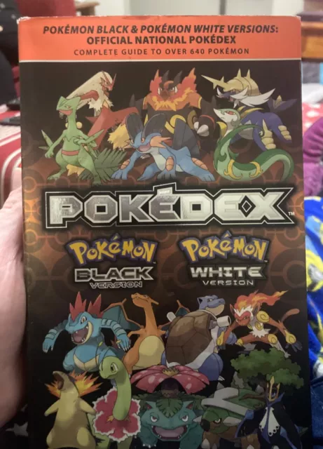 POKEDEX BLACK AND white version for game strategy guide $20.00