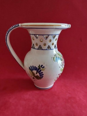 CERAMICA SAN BERNARDINO L'AQUILA  brocca ...castelli 
