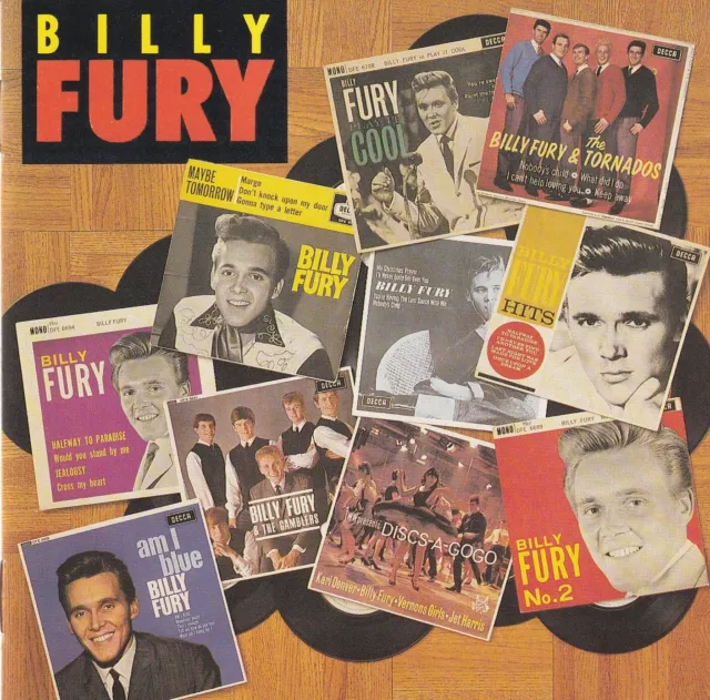 Billy Fury – CD - The E.P. Collection   (1989) Made in France