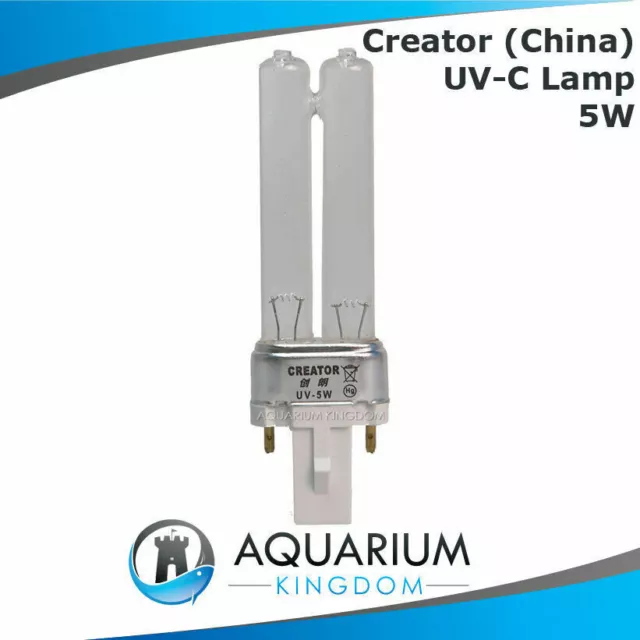 53050 Creator 5W UV Clarifier Lamp Bulb PL Globe - Pond One ClearTec Algae China