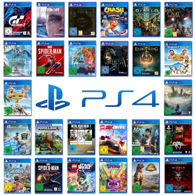 Sony Playstation 4 Spiele zur Auswahl PS4 Spiel Neuwertig Spielesammlung PS 4