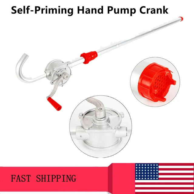 ROTARY MANUAL HAND Crank Pump 55 Gallons Dispenser Drum Fuel Oil