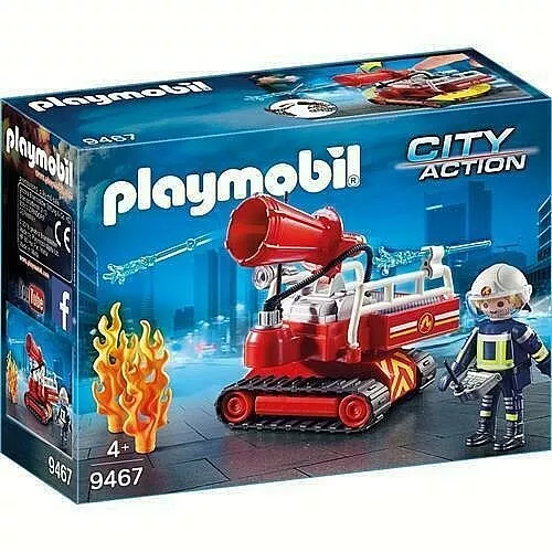 Playmobil PLAYMOBIL 5367 Pompier avec Combinaison de Feu