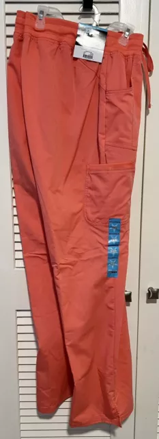 Scrubstar “Coral Rush” Yoga Scrub Pants-3XL ***BRAND NEW WITH TAGS***