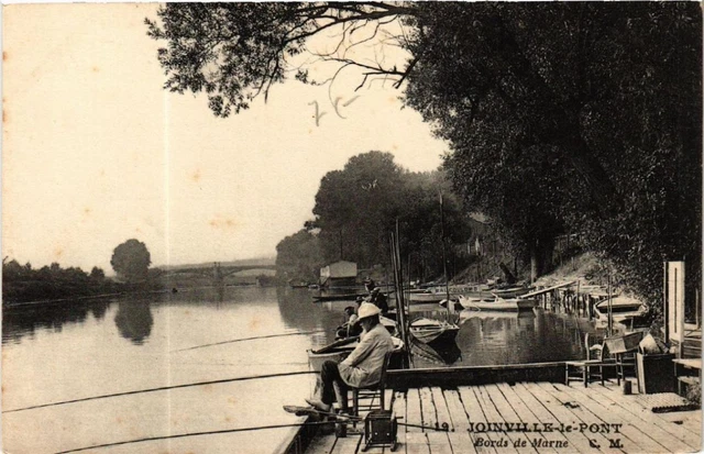 CPA JOINVILLE-le-PONT Bords de Marne (600030)