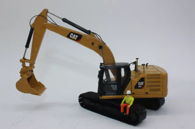 Excavadora de cadenas Diecast Master 85571 Cat 323 NEXT Generation 1:50 nueva en embalaje original