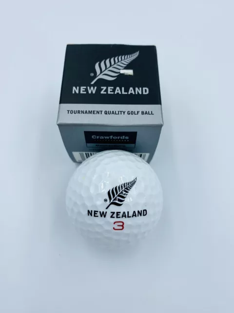 New Zealand  Vintage (Crawford Merchandising)  Tournament Quality Golf Ball