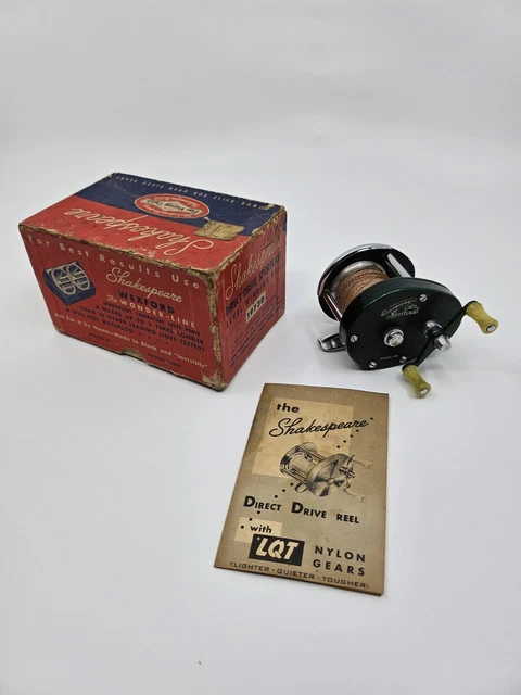 VINTAGE FISHING REEL Shakespeare Sportcast 1973 Model FK $12.50