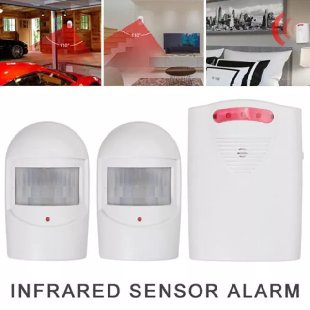 Motion Sensor Garage Alarm System Burglar Alarm PIR Driveway Alert Sensor