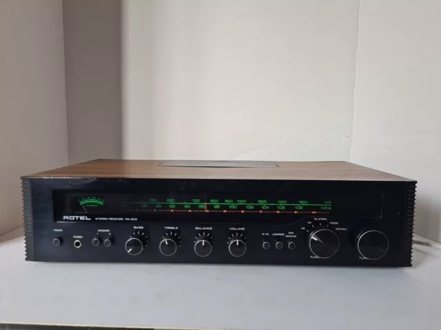 Vintage ROTEL RX-202 Stereo Receiver Amplifier