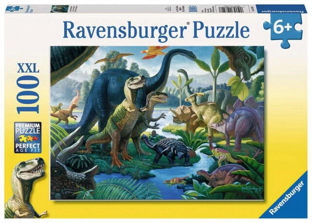 Puzzle 100 elementów XXL. Kraina gigantów