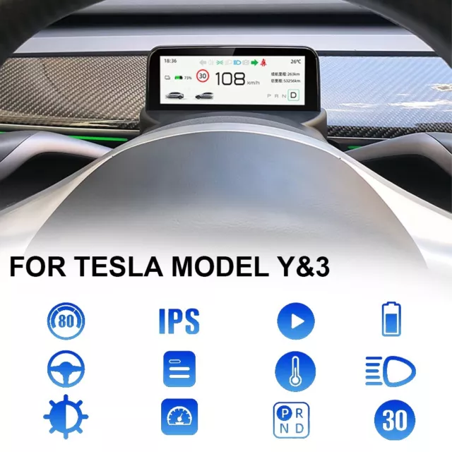 Enjoy Enhanced Display Functionality Speed Gear Light and More for Tesla