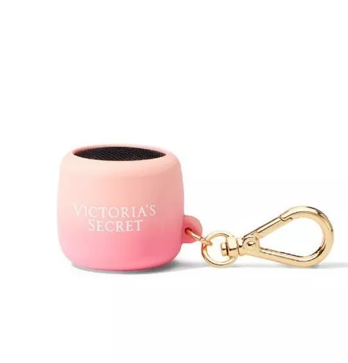 NEW! Victoria's Secret Mini Bluetooth Wireless Speaker - PINK Ombre Brand Logo