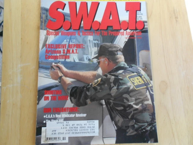 SWAT SURVIVAL WEAPONS and Tactics Magazine October 1992 Volume 11 ...