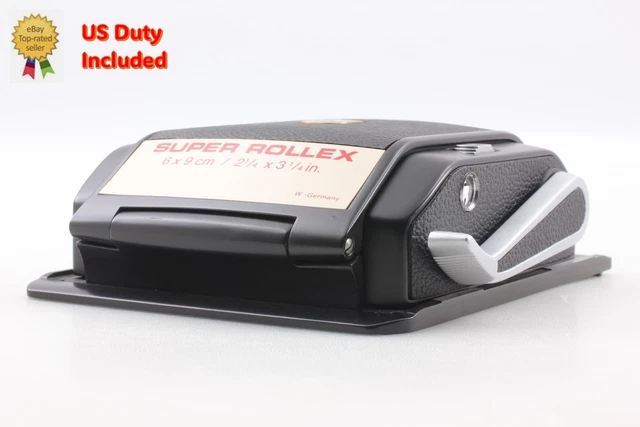 MINT ] Linhof Super Rollex 6x9 cm 2 1/4 x 3 x 1/4 inch Film