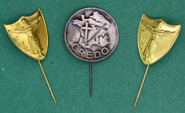 INSIGNE WW2. FFI MB . Morbihan. Forces françaises de l'intérieur. Drago