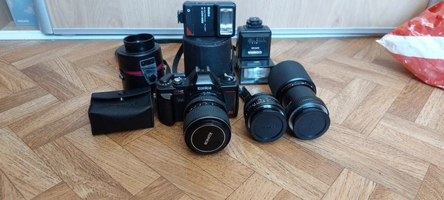 apareil photos konica et ses accessoires ref : konica x20n auto