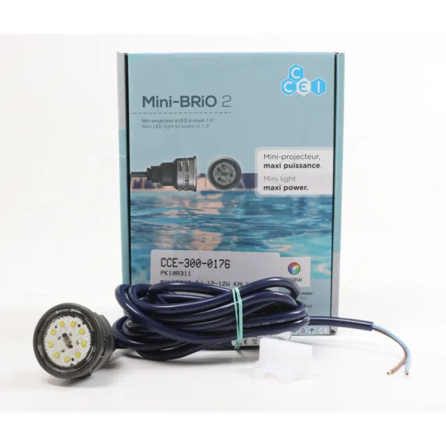 CCEI Mini Brio 2 LED Lumières, 12W, 12V AC + Défectueux (260402)