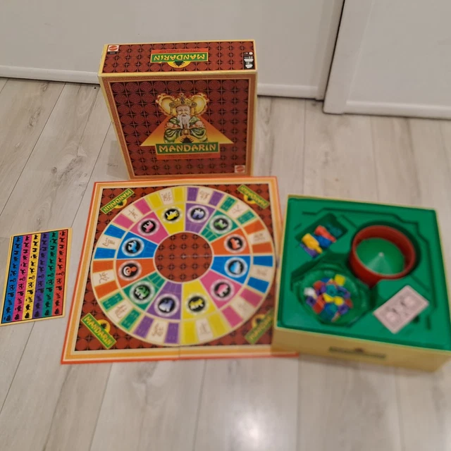 Jeu Mandarin Mattel – Complet Et En Bon état – Made In France