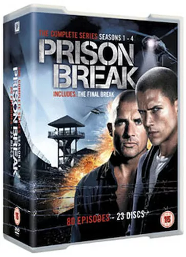 Prison Break Seasons 1 To 4 Complete Series (23 Discs)  [Uk] New Dvd