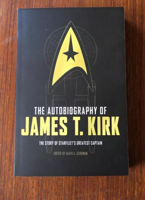 Star Trek The Autobiography of James T. Kirk Taschenbuch