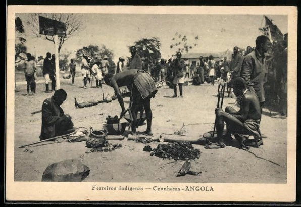 CPA Cuanhama, Ferreiros indigenas