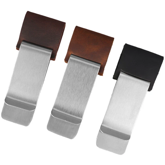 Set di 8 mollette per penna in metallo, con portapenne elastico, portapenne regolabile, adatto per medici, infermieri, piloti, poliziotti, paramedici