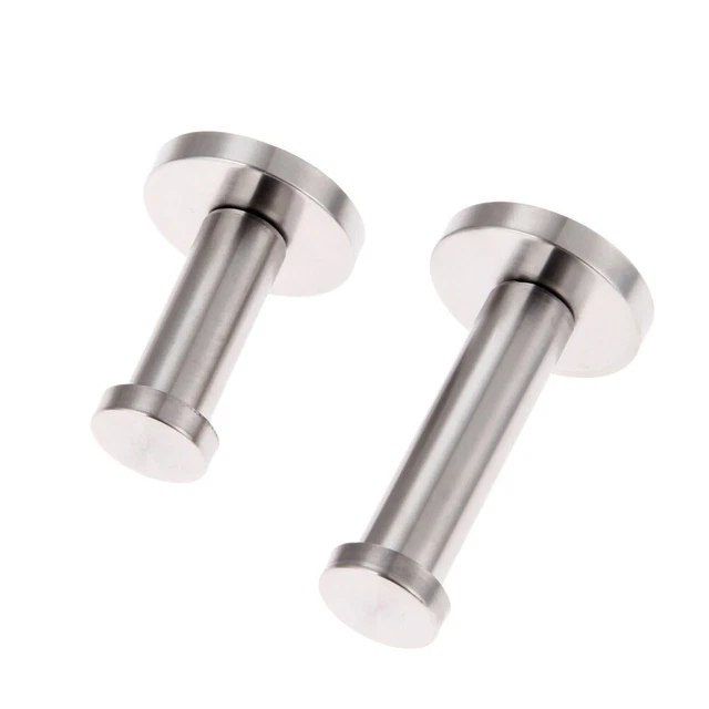 1pc Wall Door Hook Bathroom Coat Hat Clothes Robe Holder Hanger Hooks 2 Size