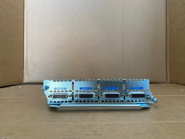 CISCO 4-PORT SYNC SERIAL NETWORK MODULE NM-4T