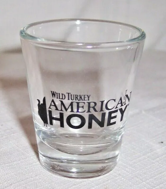 Lot Of 6 Wild Turkey American Honey Whisky Liquor Shot Glass 3