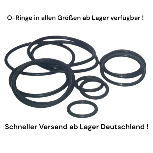 O-Ring ID Ø 0 - 200 mm x Schnurstärke 1,20 mm NBR 70 O Ring Dichtring 0 Ring 👍