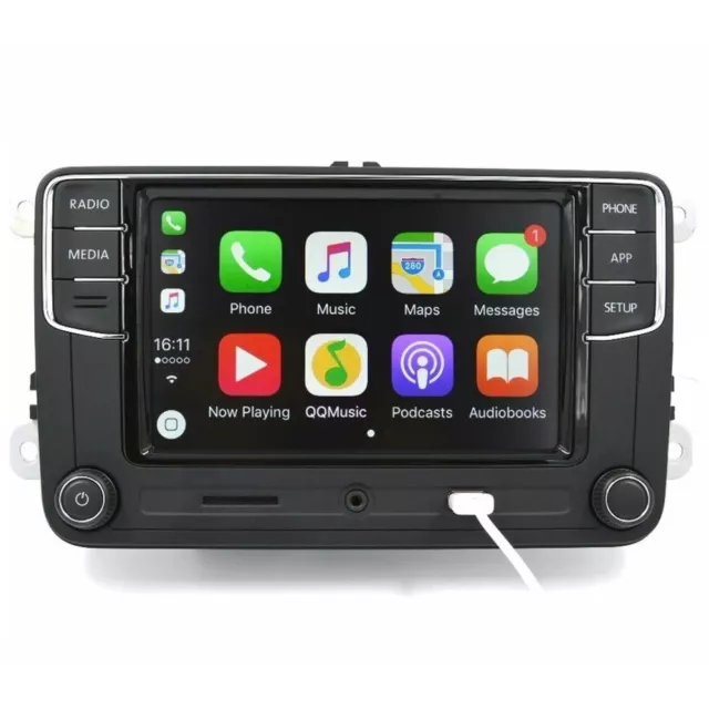 RCD330 Pour VW Golf Mk6 Transporter T5.1 Polo Mk5 Scirocco Mk3 Carplay MIB Radio 2