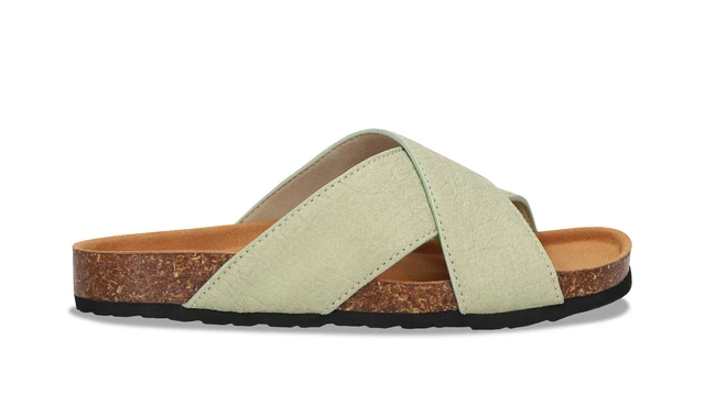 Sandales Plates Femmes élastiques - Confortables Pour L'été, Plage, Ville, Avec Sangle Réglable - 4