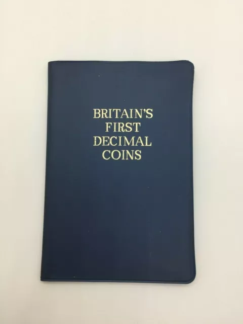 1968-1971 Great Britain First Decimal Coin Set